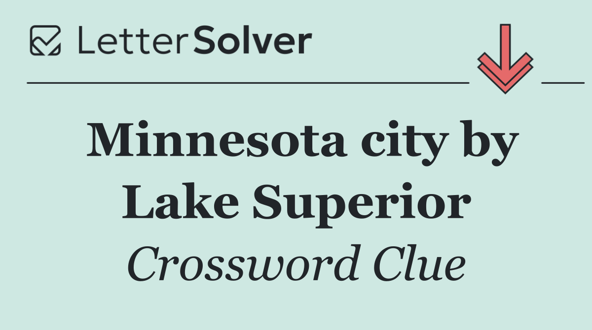 Minnesota city by Lake Superior