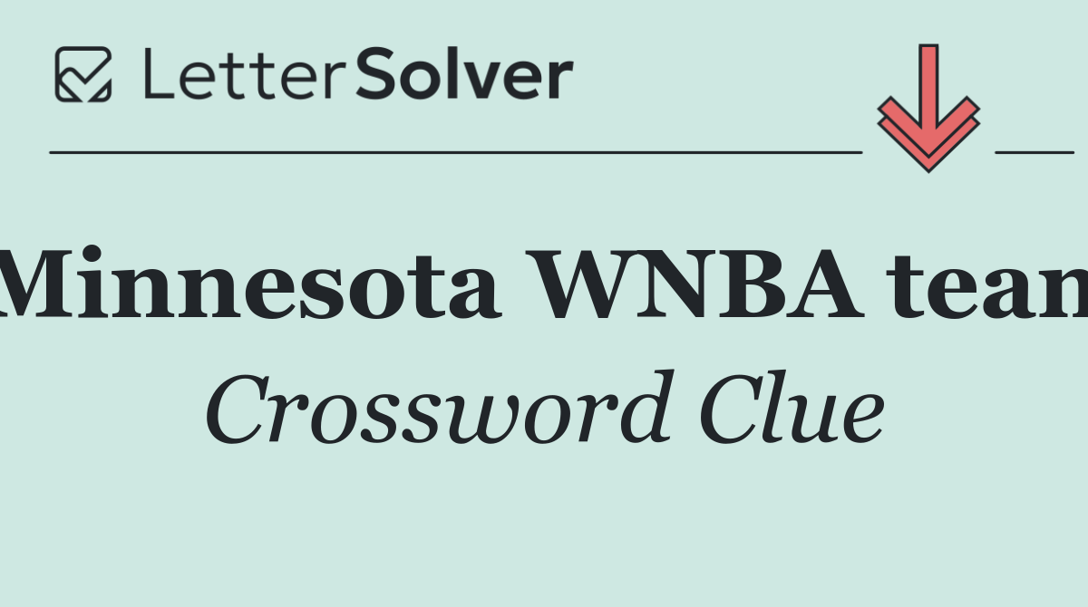 Minnesota WNBA team