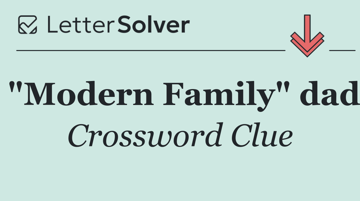 "Modern Family" dad