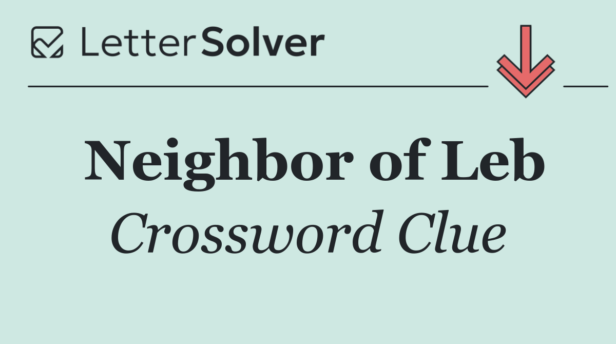 Neighbor of Leb