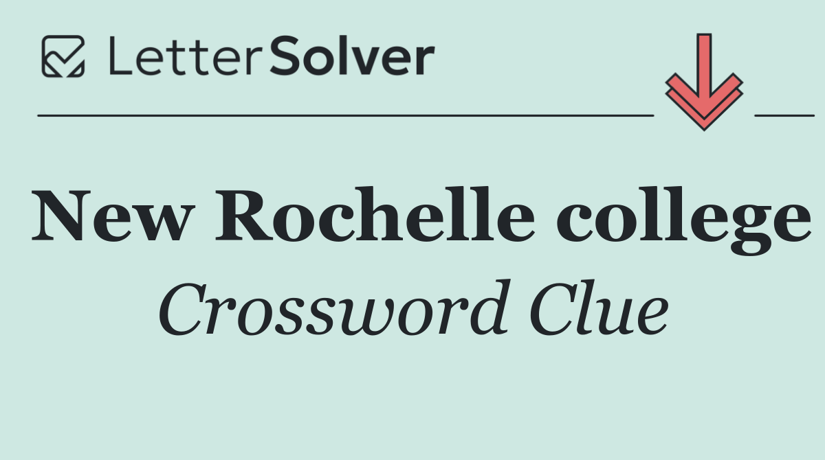 New Rochelle college