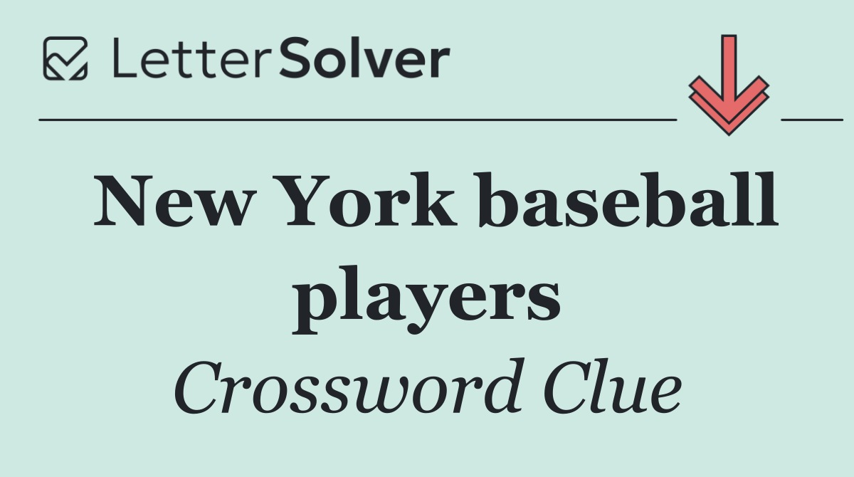 New York baseball players
