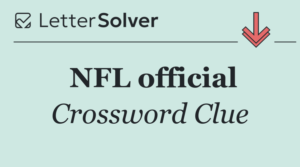 NFL official