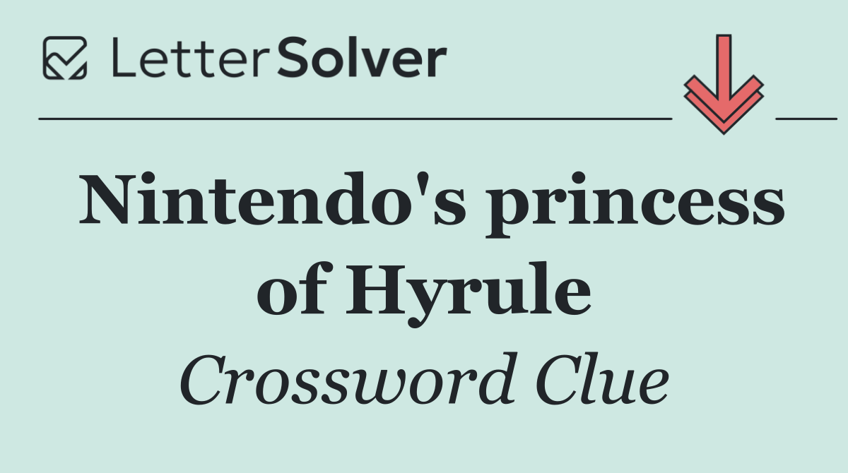 Nintendo's princess of Hyrule