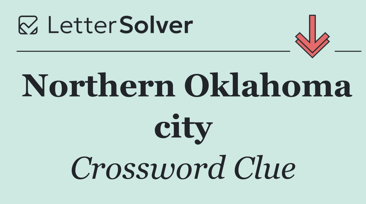 Northern Oklahoma city