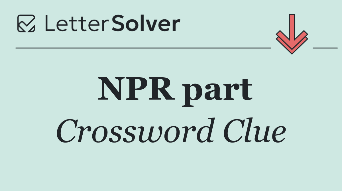 NPR part