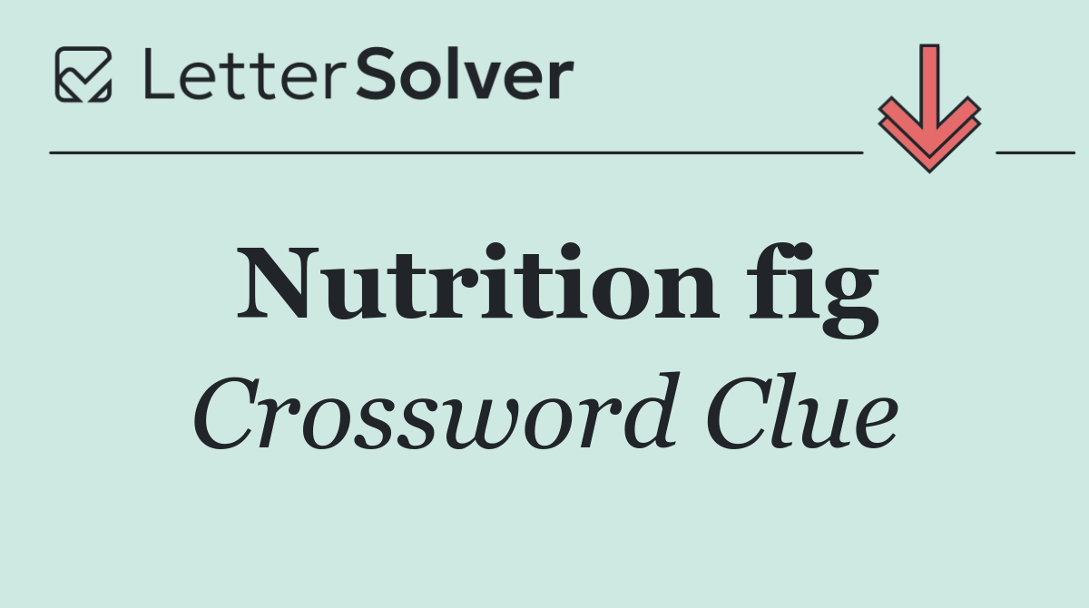 Nutrition fig