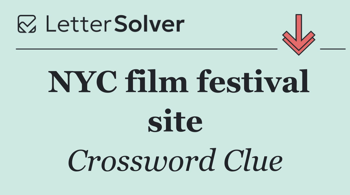 NYC film festival site
