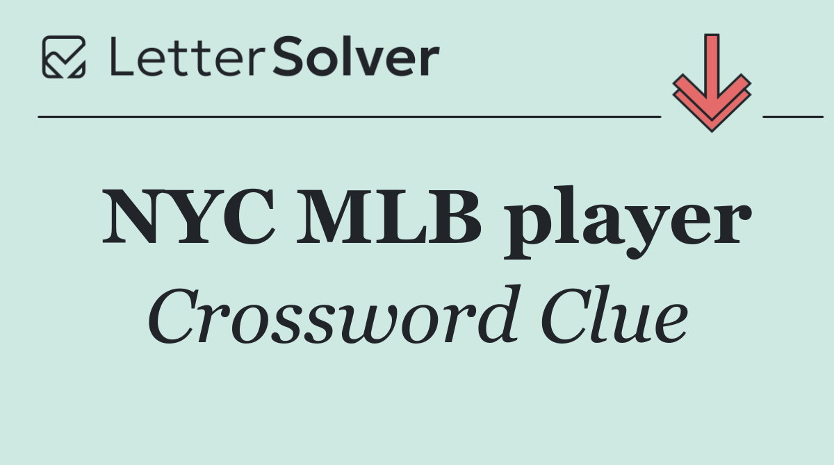 NYC MLB player