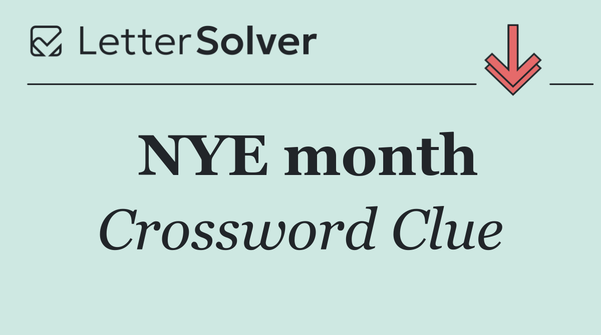 NYE month