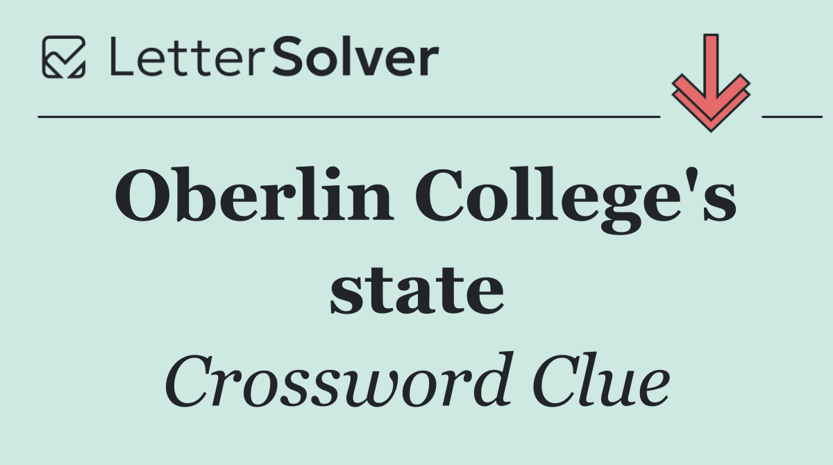 Oberlin College's state