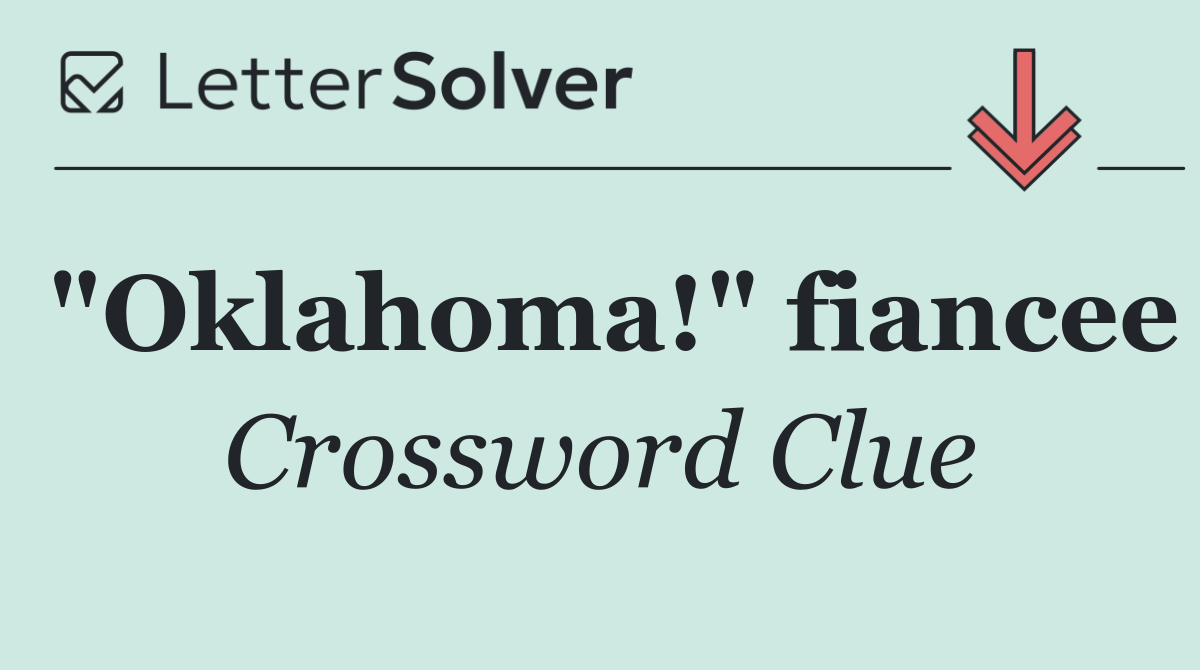 "Oklahoma!" fiancee