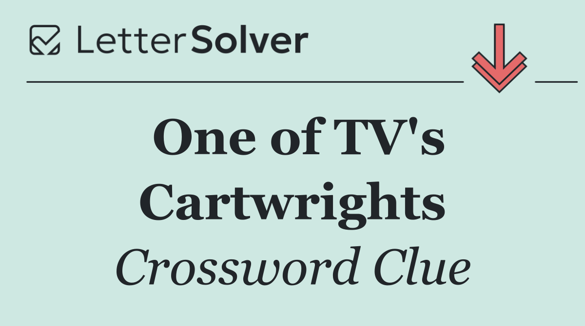 One of TV's Cartwrights