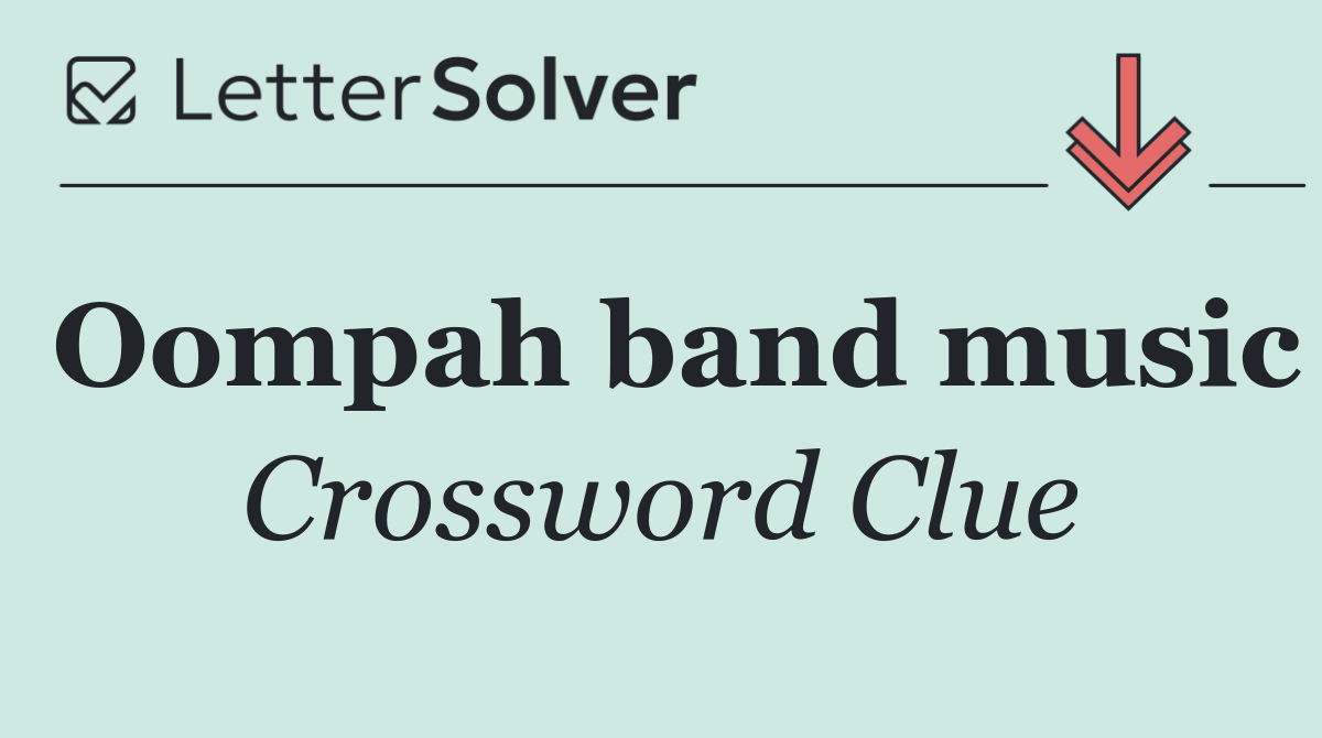 Oompah band music