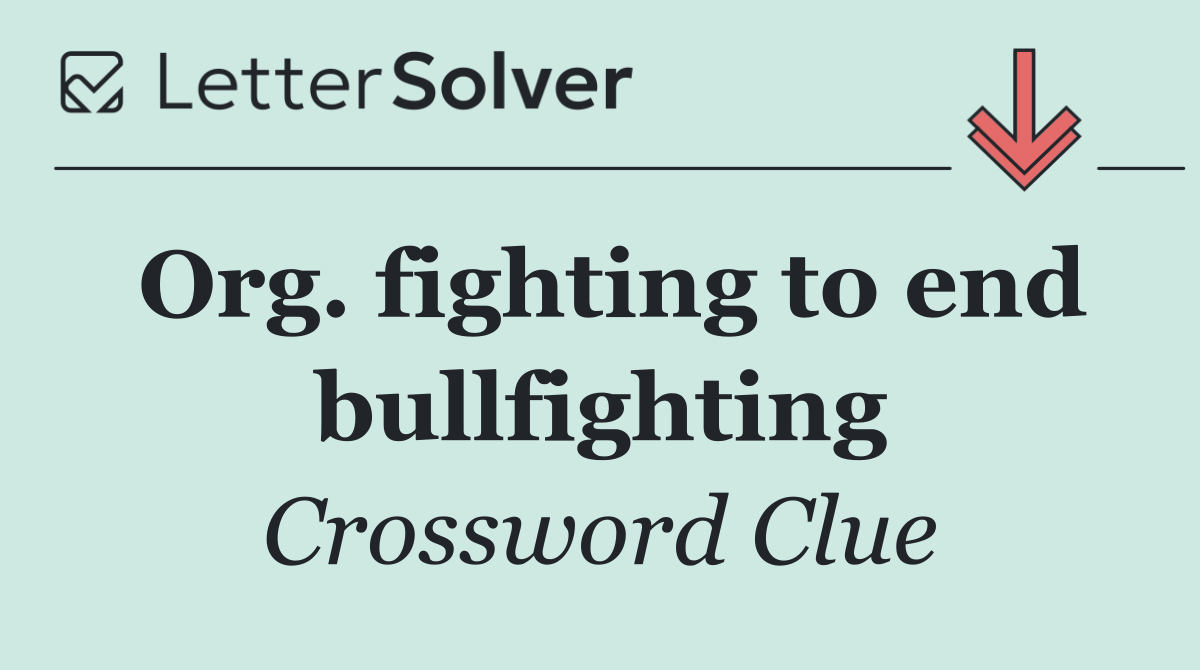 Org. fighting to end bullfighting