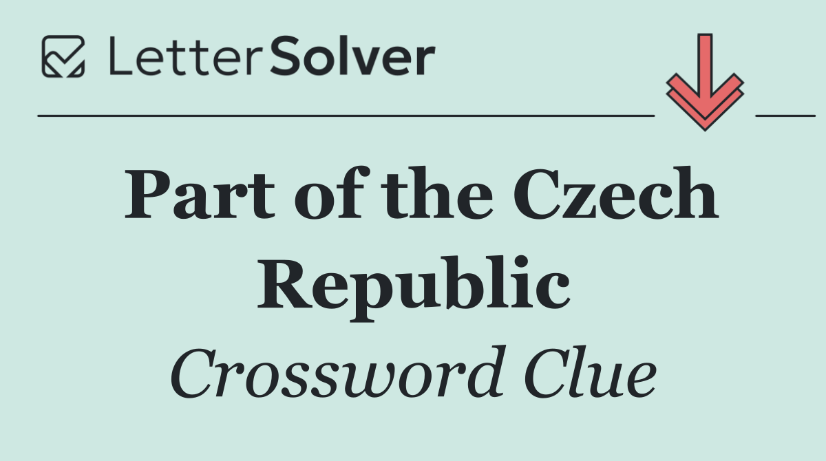 Part of the Czech Republic