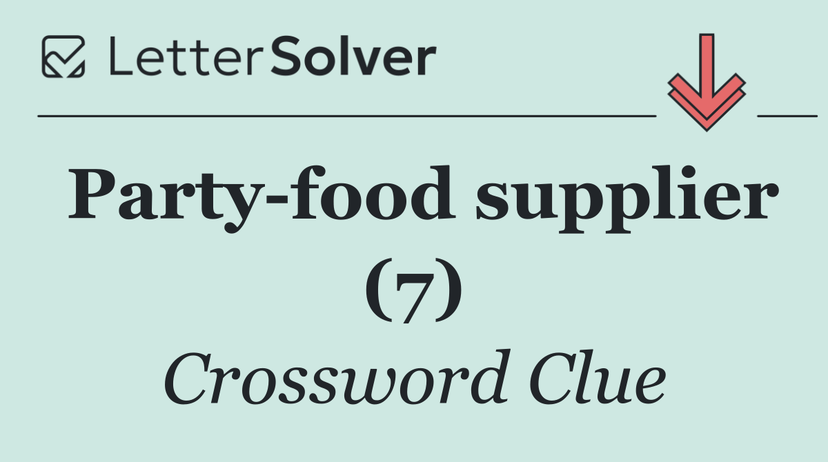 Party food supplier (7)