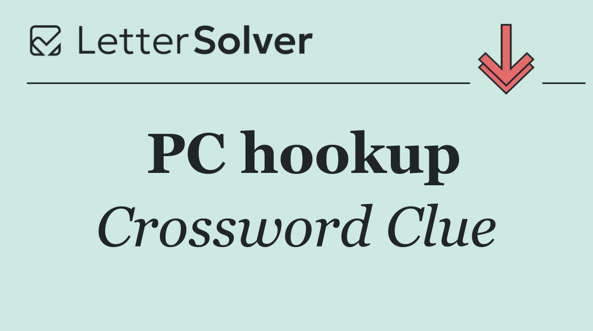 PC hookup