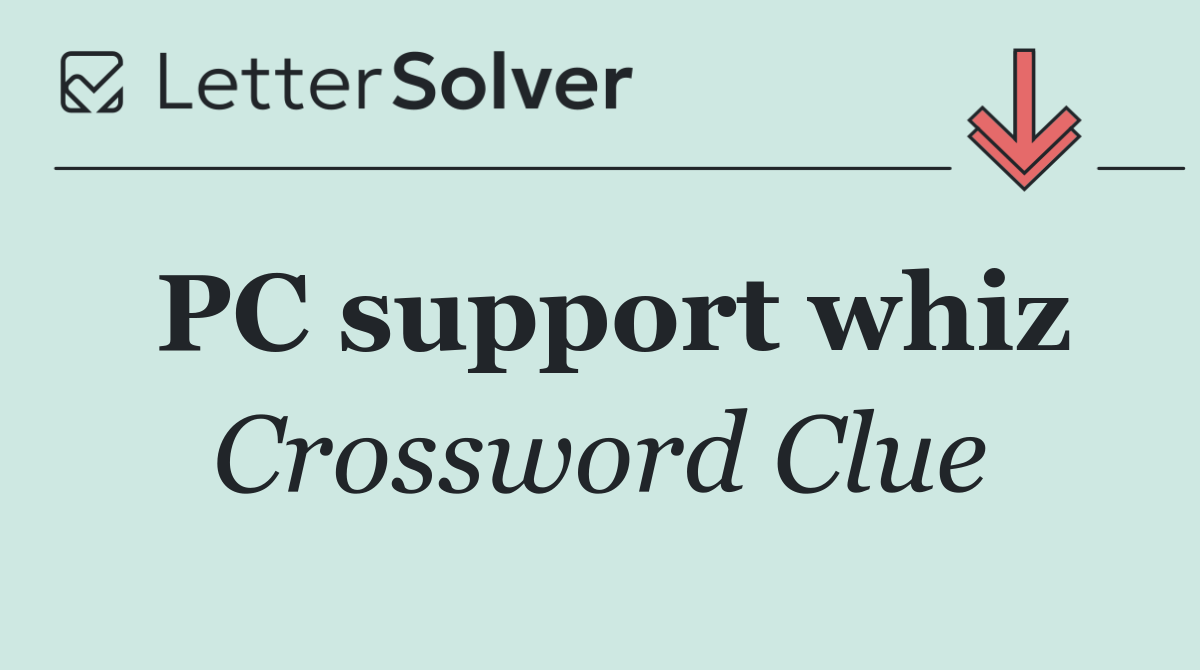 PC support whiz