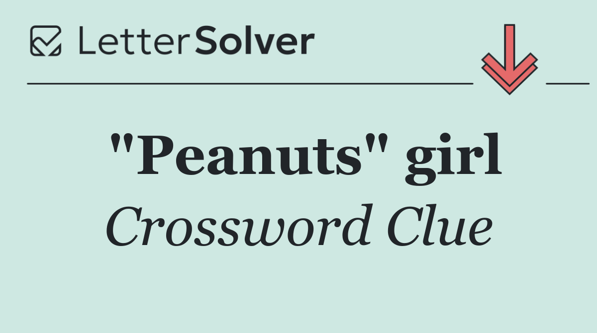 "Peanuts" girl