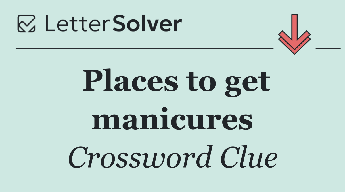 Places to get manicures