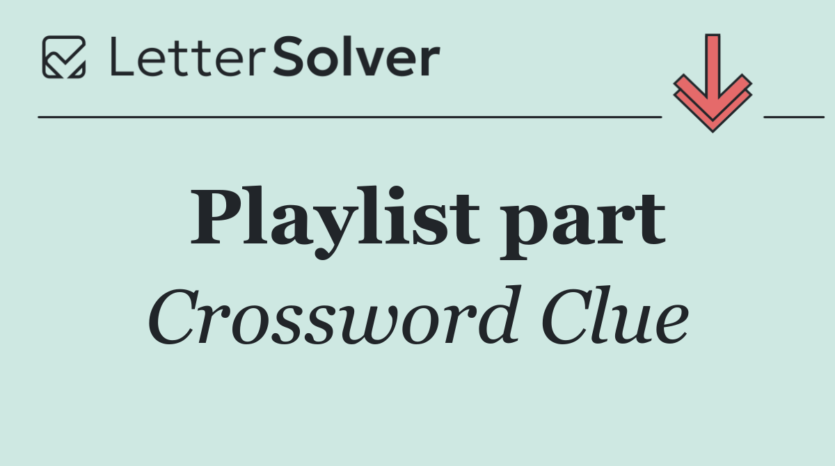 Playlist part