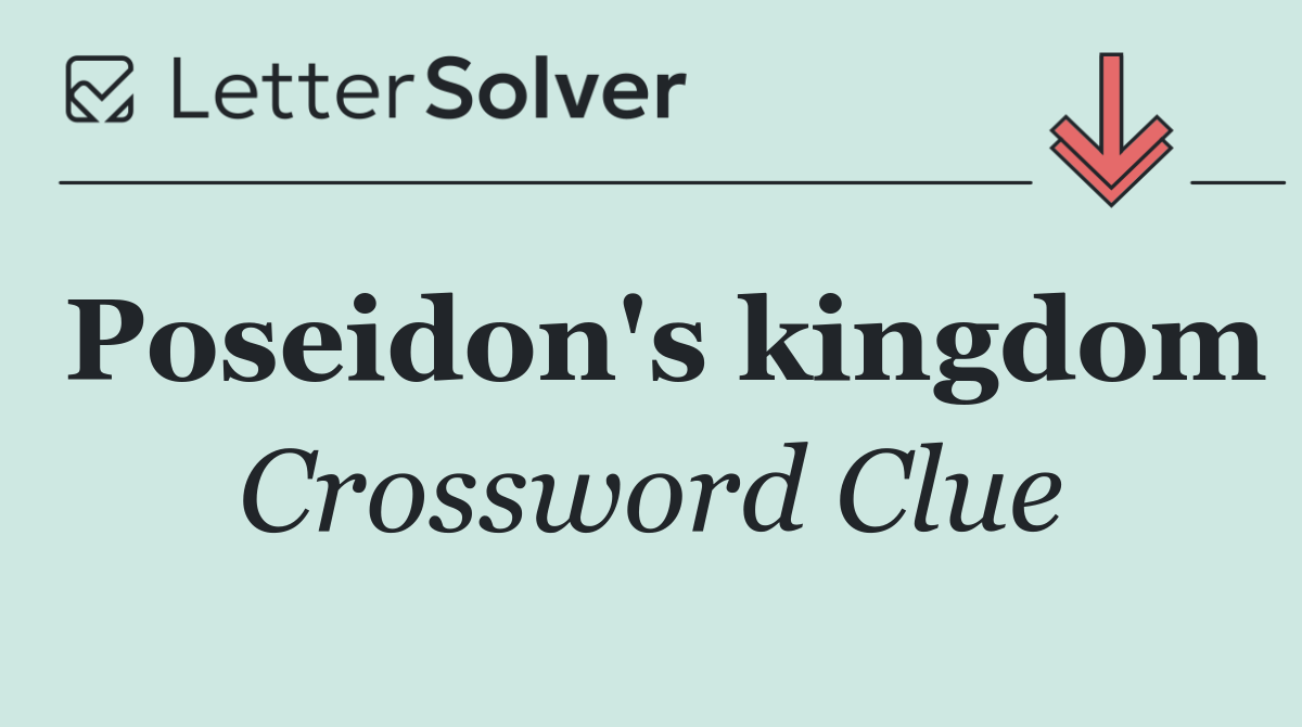 Poseidon's kingdom