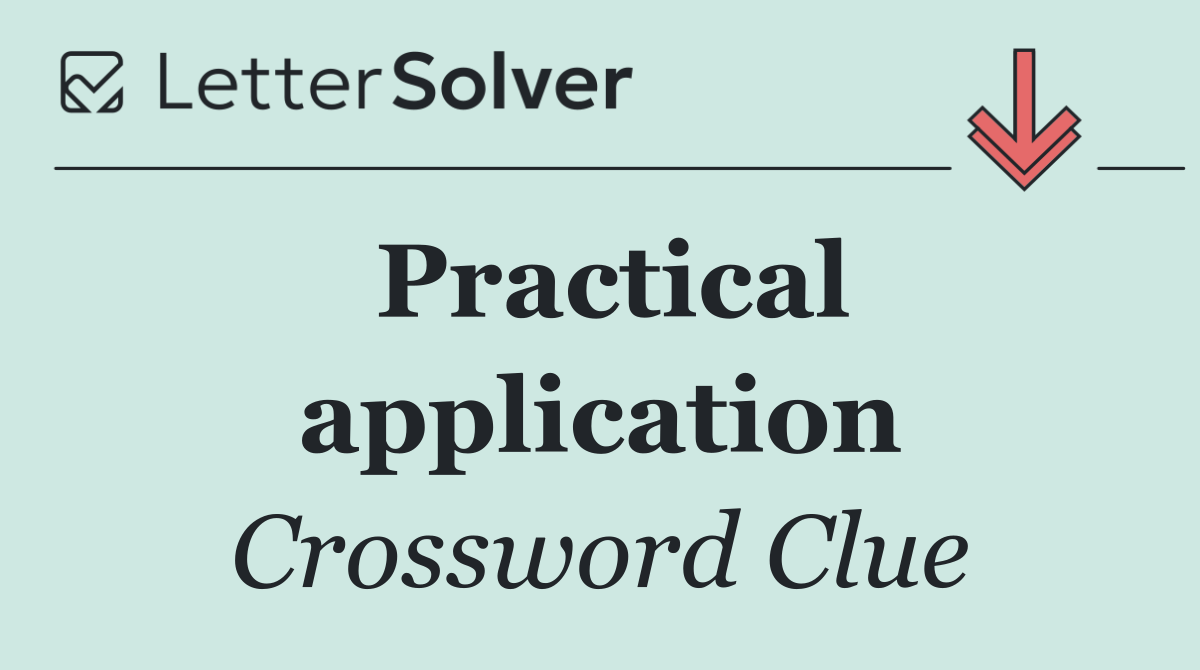 Practical application