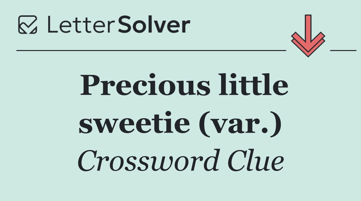 Precious little sweetie (var.)