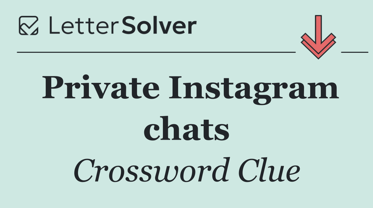 Private Instagram chats