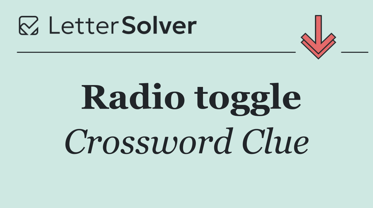 Radio toggle