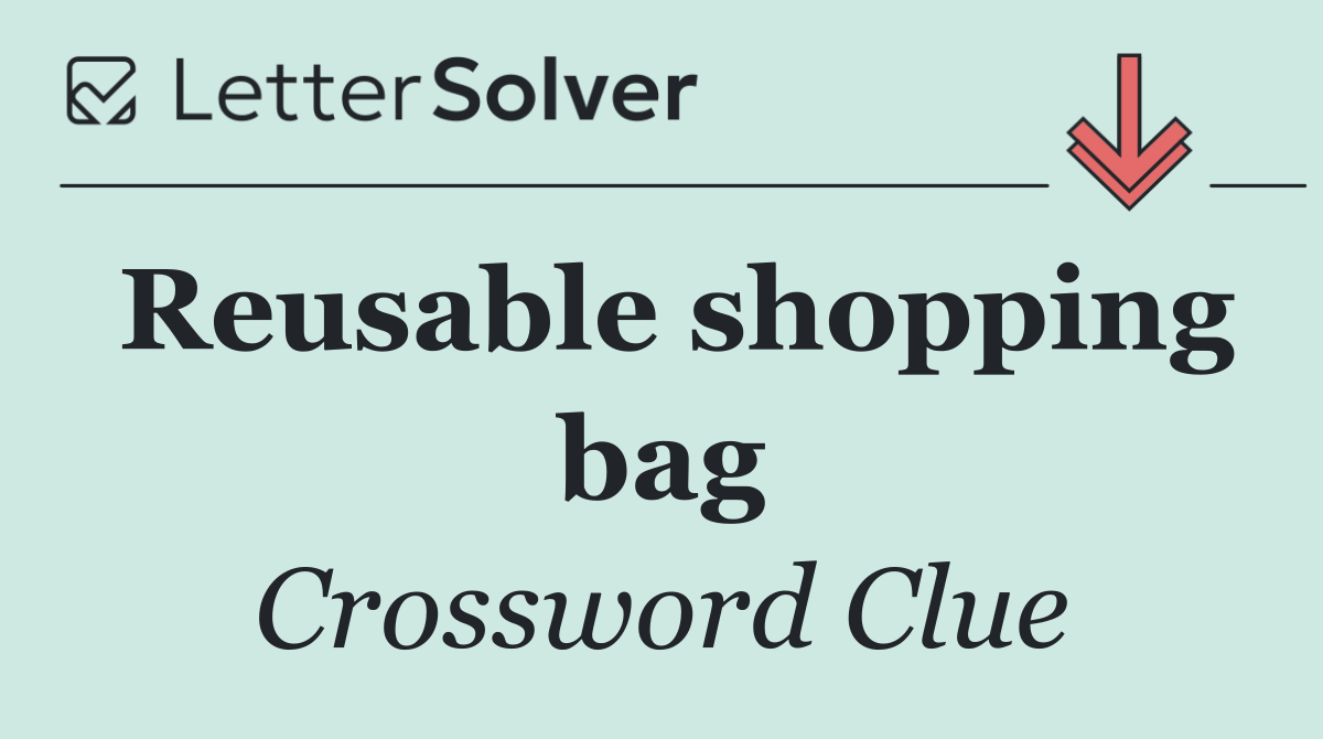 Reusable shopping bag