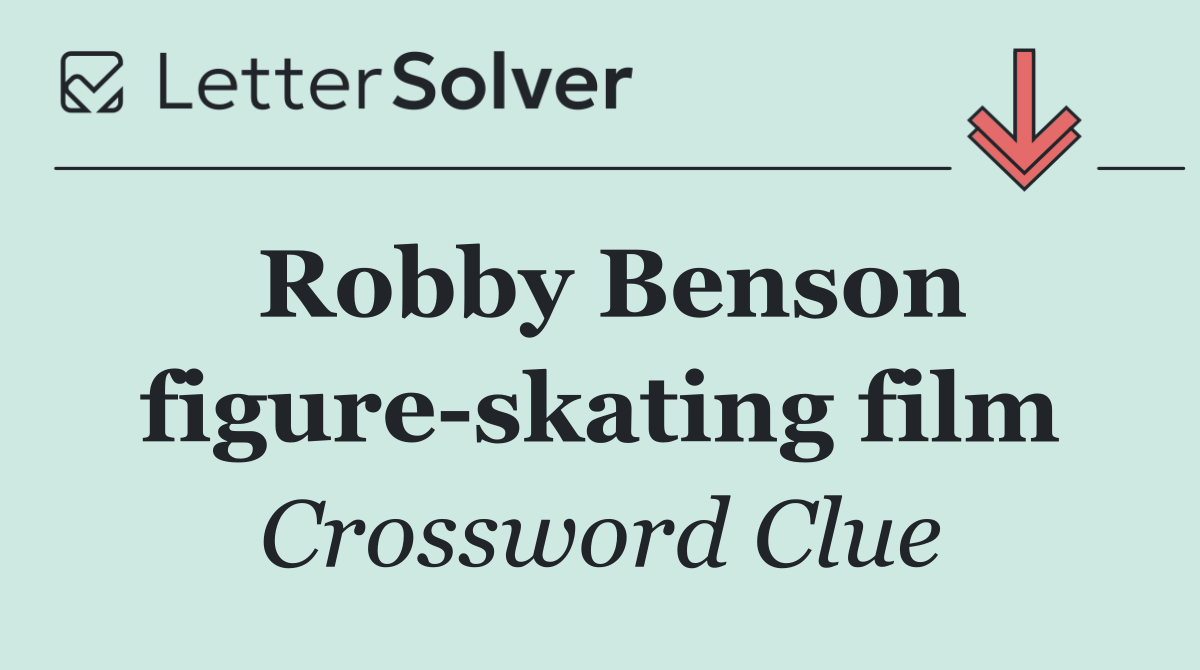 Robby Benson figure skating film