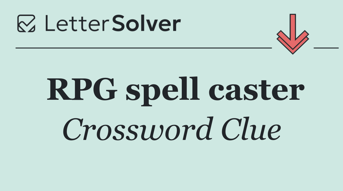RPG spell caster
