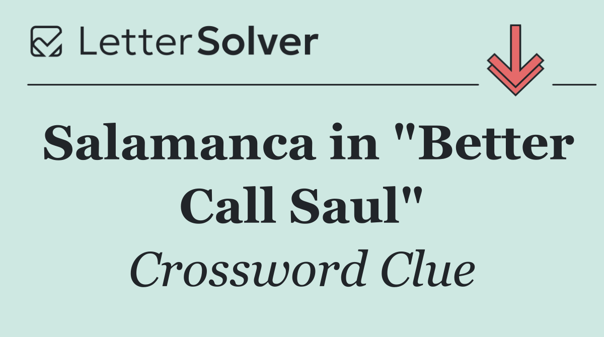 Salamanca in "Better Call Saul"