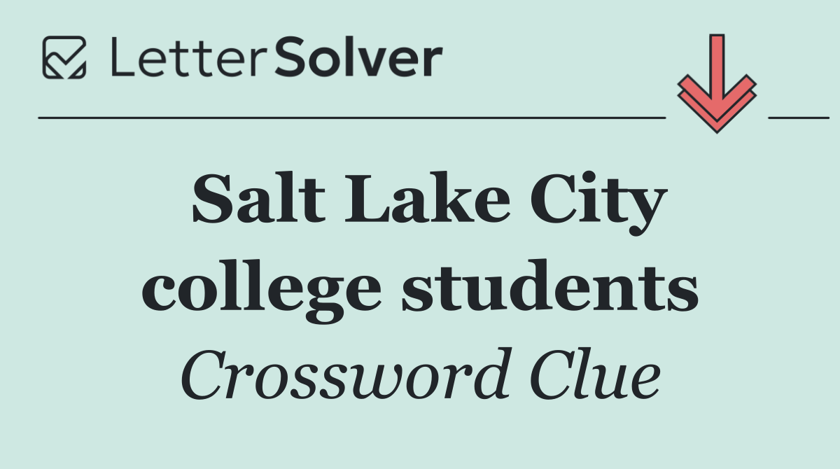 Salt Lake City college students