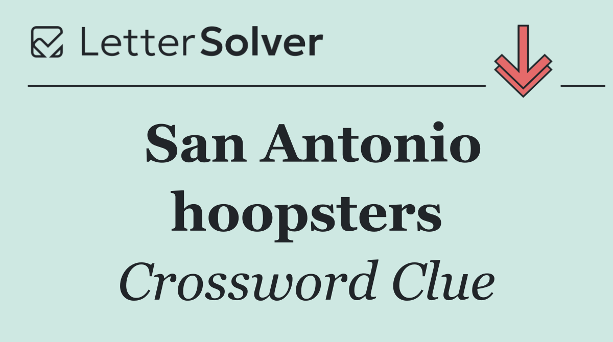 San Antonio hoopsters