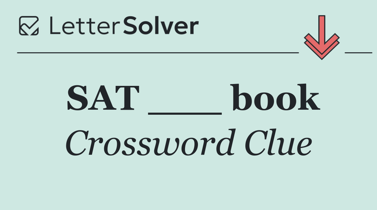 SAT ___ book