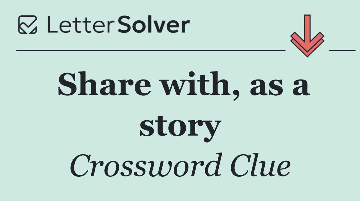 Share with, as a story