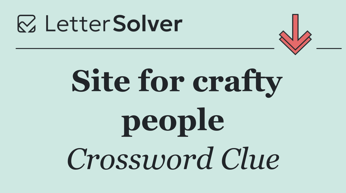 Site for crafty people