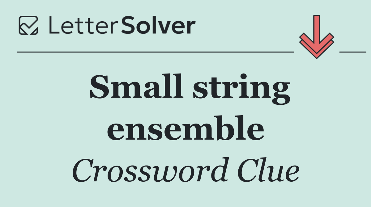 Small string ensemble