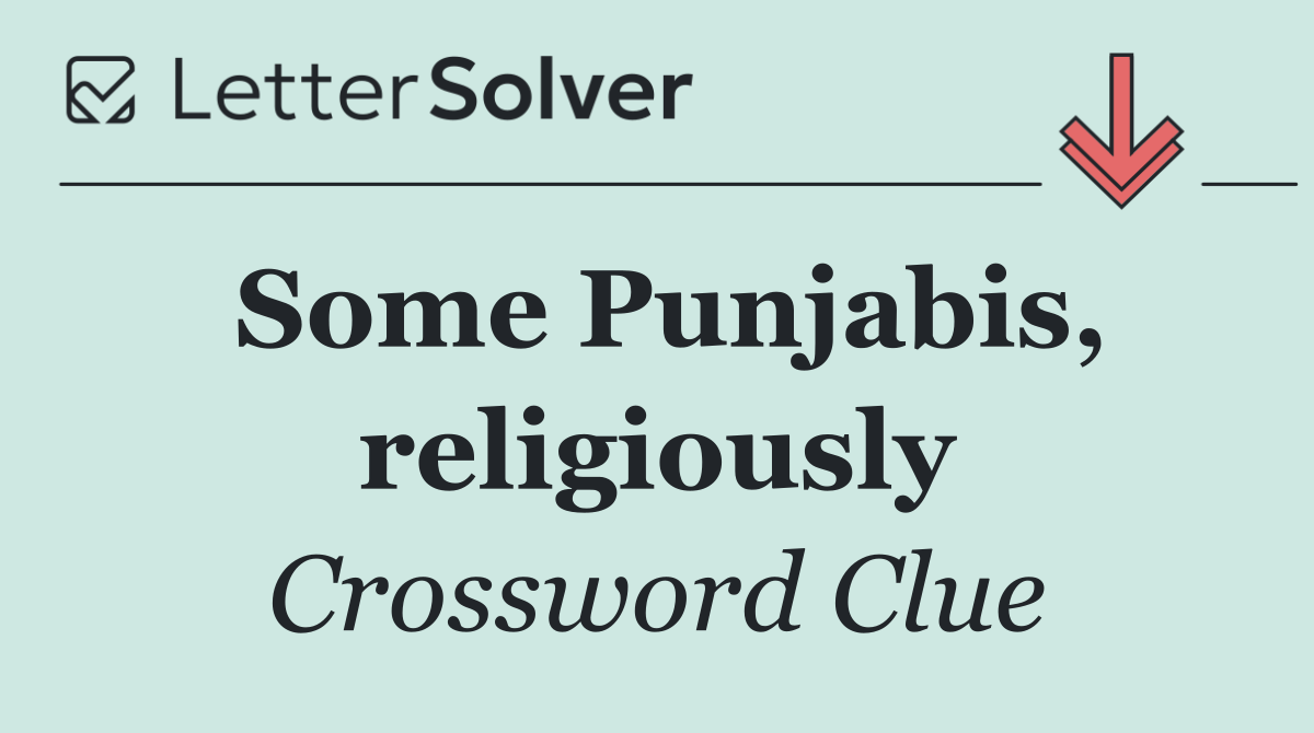 Some Punjabis, religiously