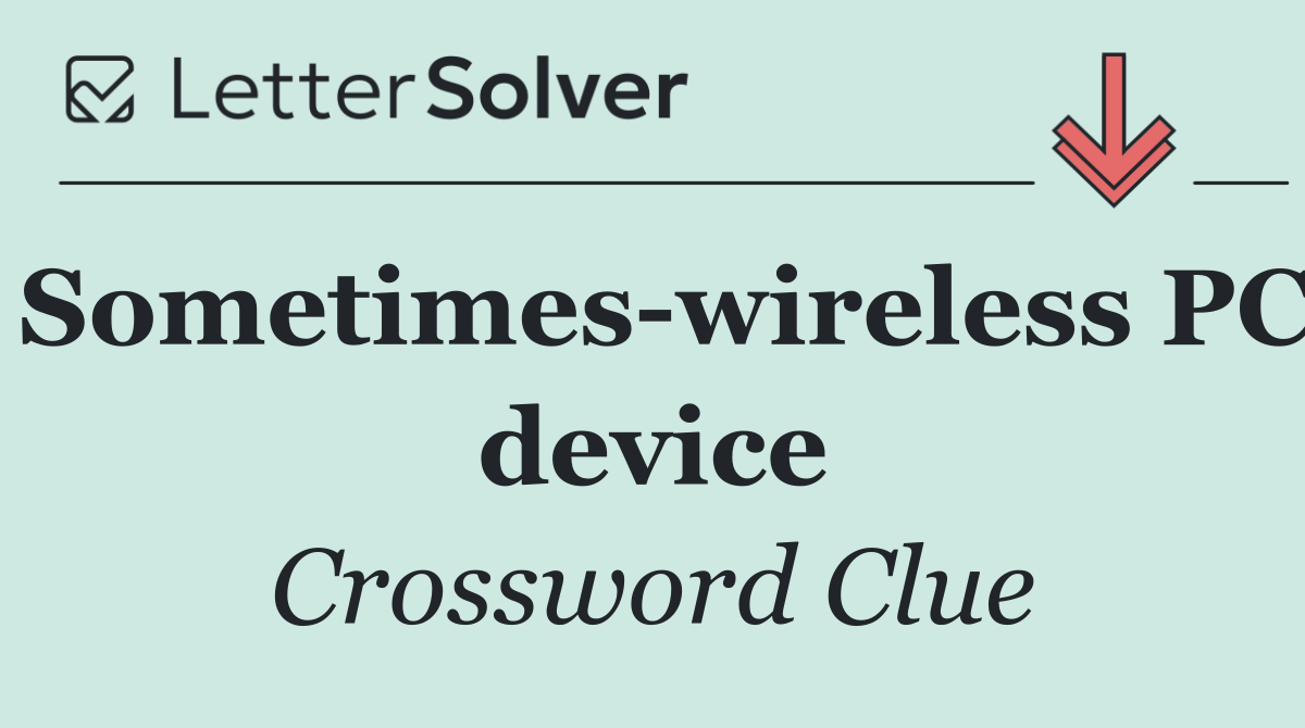 Sometimes wireless PC device