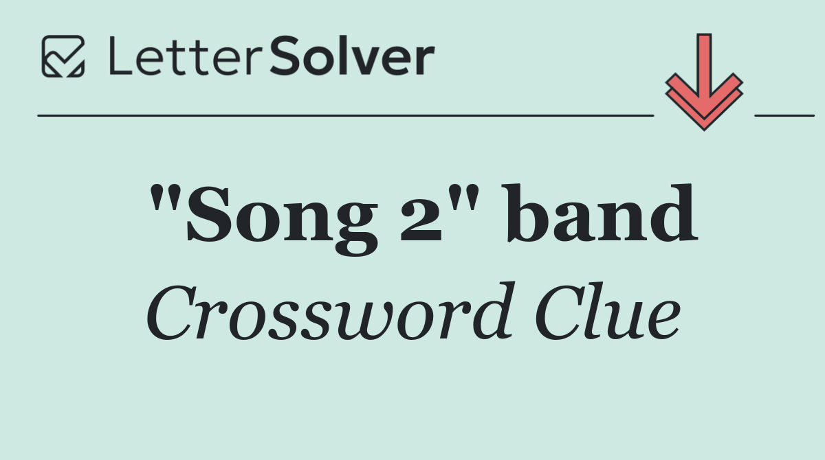 "Song 2" band