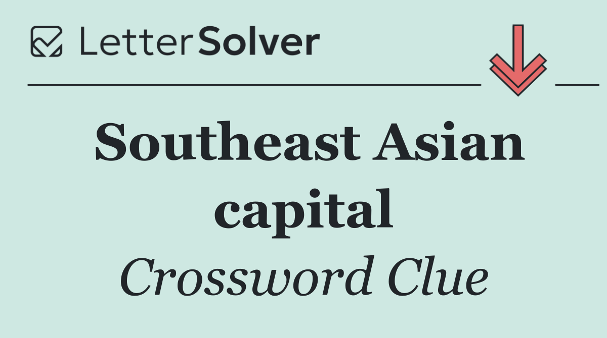 Southeast Asian capital