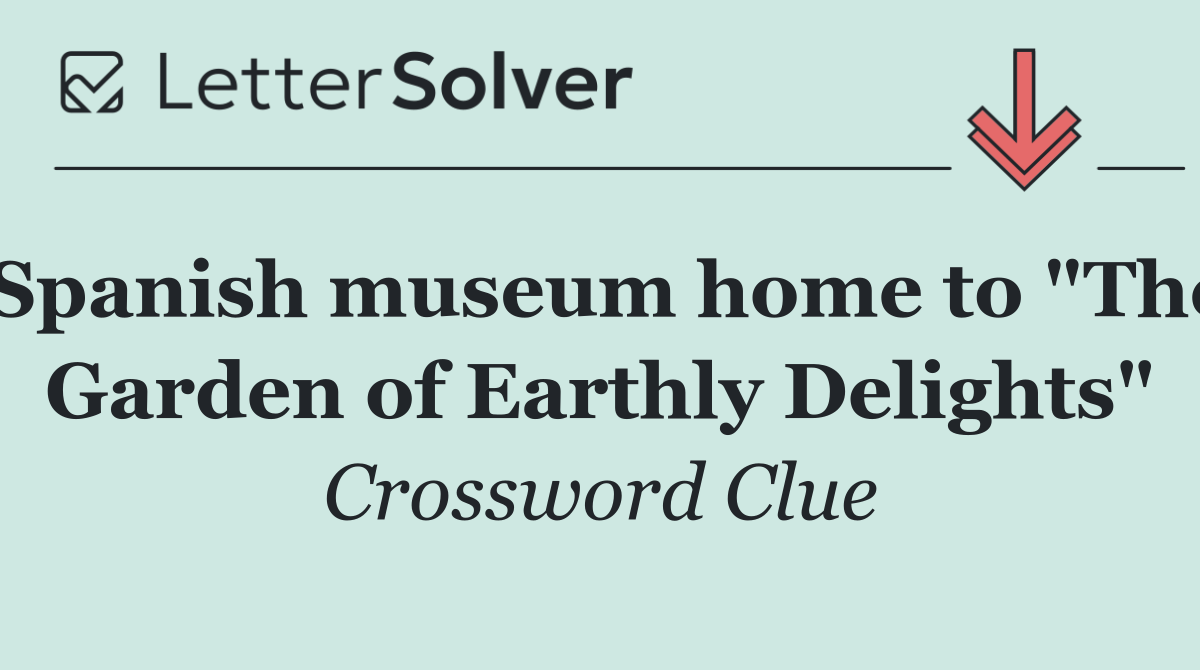 Spanish museum home to "The Garden of Earthly Delights"