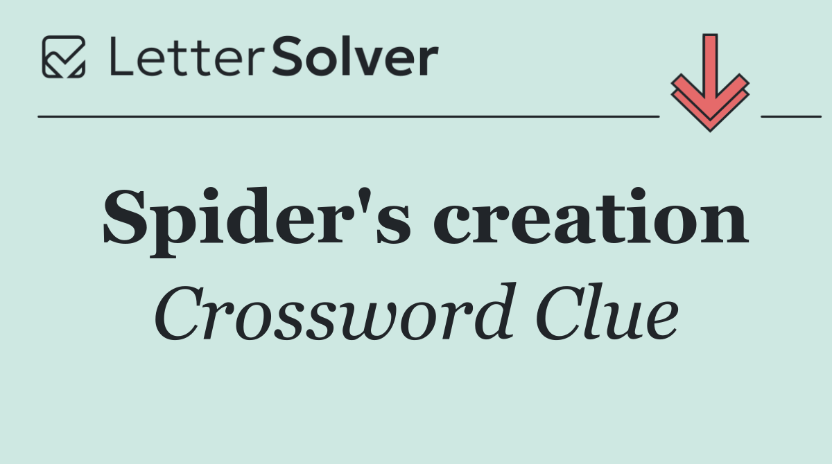 Spider's creation