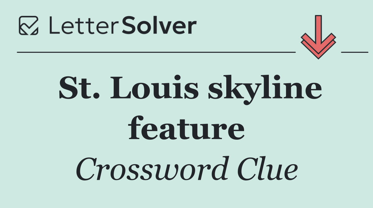St. Louis skyline feature
