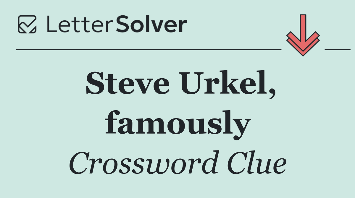 Steve Urkel, famously