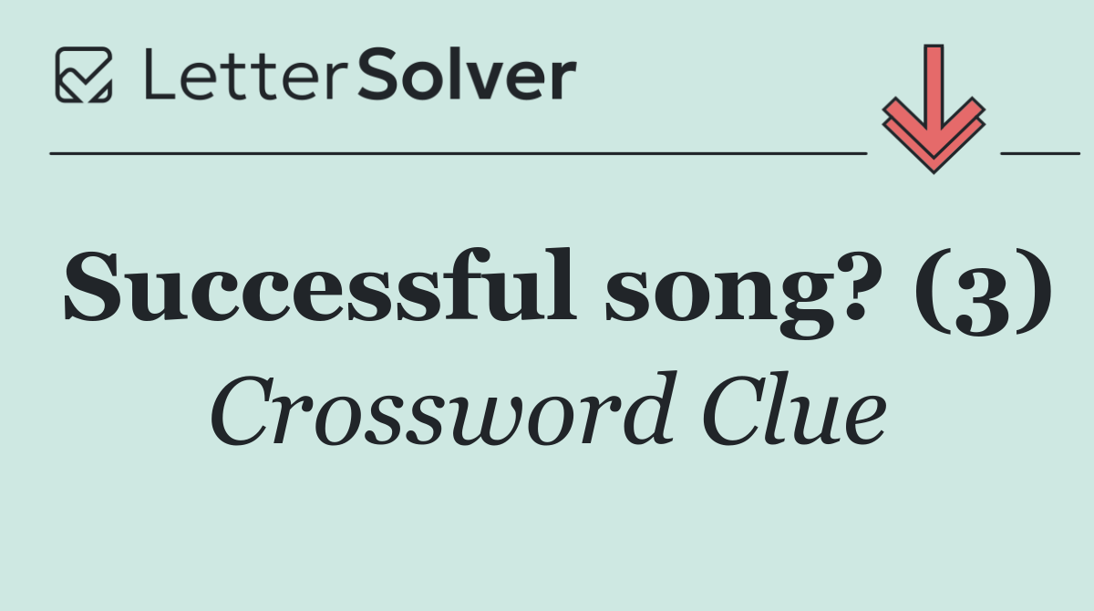Successful song? (3)